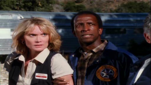 Evasive Action - DeLane Mathews as Zoe Clark and Dorian Harewood as Luke Sinclair