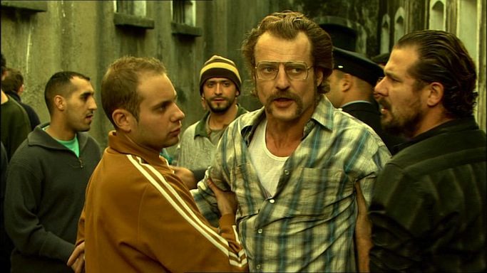 Hell in Tangier - Filip Peeters as Marcel Van Loock and, at right, Axel Daeseleire as Wim Moreels Hell in Tangier -