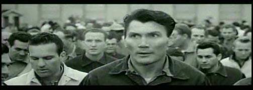 House of Numbers - Jack Palance as Bill Judlow playing Archie Judlow, finding his way in San Quentin House of Numbers - Jack Palance as Bill Judlow, finding his way in San Quentin