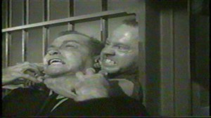 The Last Mile (1959) #3 - 'Killer' Mears (Mickey Rooney) attacks Drake (Donald Barry) The Last Mile (1959) #3 - 'Killer' Mears (Mickey Rooney) attacks Drake (Donald Barry)