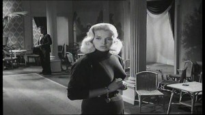 Yield to teh Night #2 - Diana Dors as Mary Hilton, with Michael Craig as Jim Lancaster in background